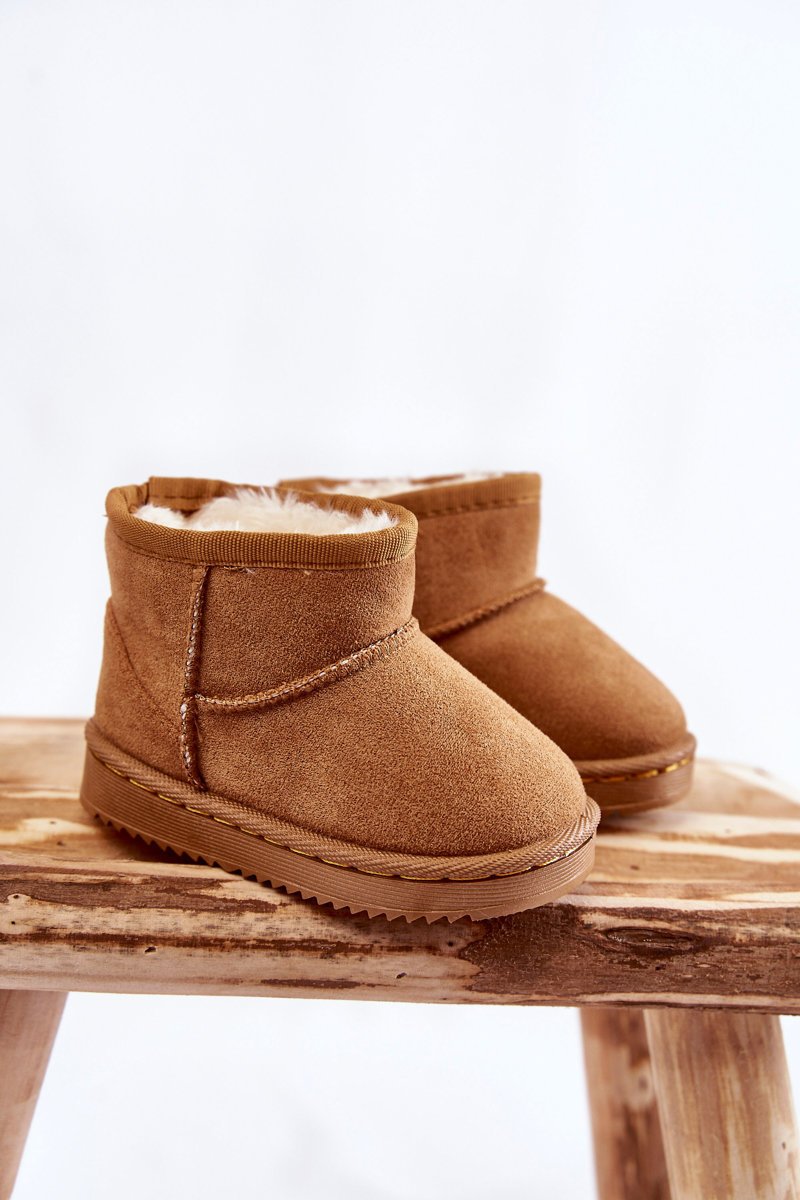 Dziecięce Ocieplane Botki Śniegowce Camel Gooby-28