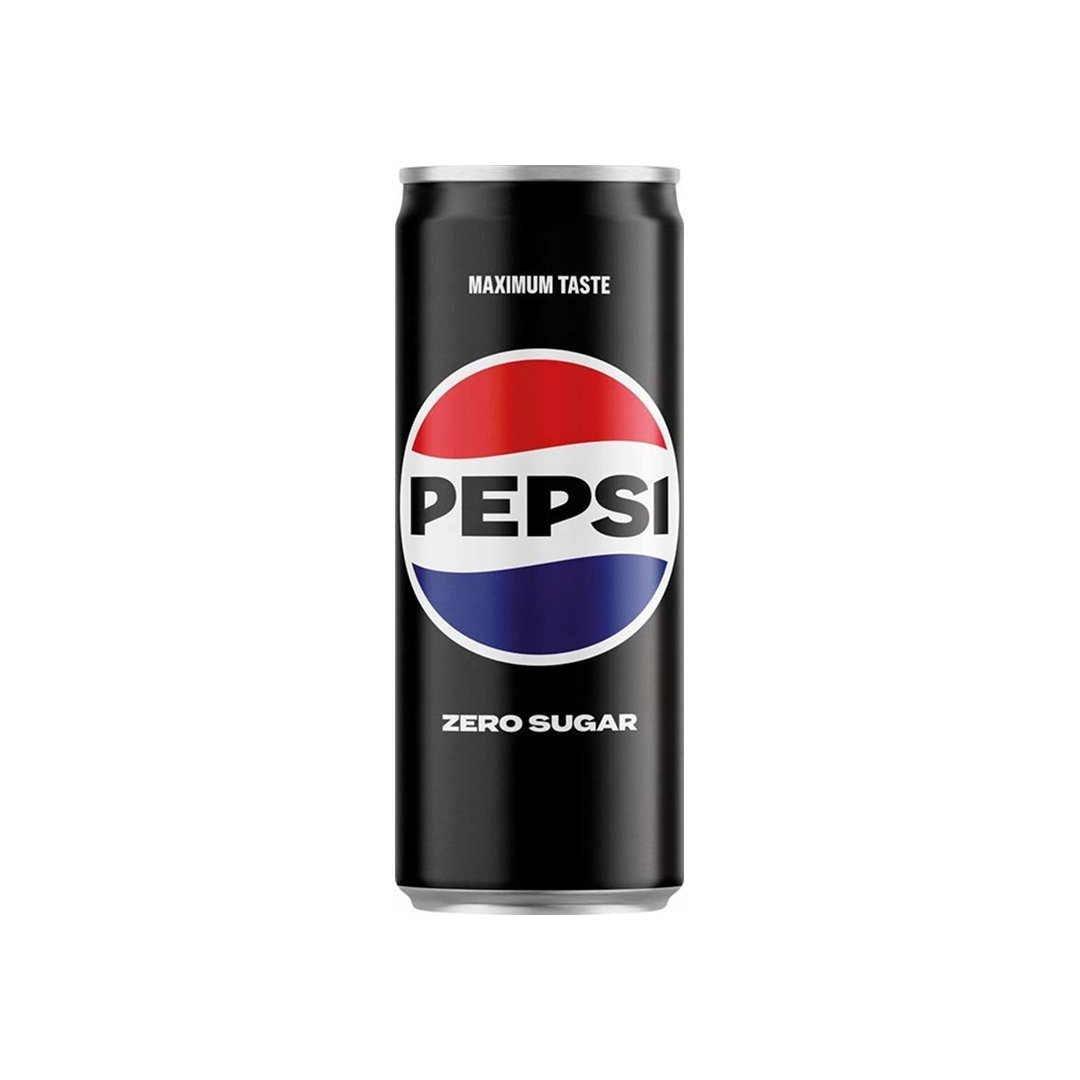 Pepsi MAX bez cukru 330ml puszka napój gazowany OUTLET