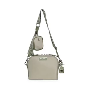 Steve Madden Damska torba na ramię Dome Crossbody Bag Farren z nylonu, szałwia, rozmiar uniwersalny, szałwia, jeden rozmiar - Torebki damskie - miniaturka - grafika 1