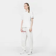 Spodnie sportowe damskie - Damskie spodnie dresowe CHAMPION Elastic Cuff Pants - kremowe - miniaturka - grafika 1