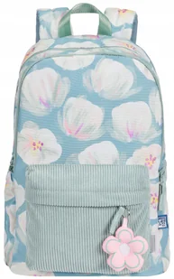 Plecak Młodzieżowy Oxford Bloom – Miętowy 2 Komory Mieści A4 26L - Plecaki - miniaturka - grafika 1