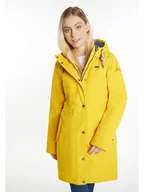 Kurtki i kamizelki sportowe damskie - Schmuddelwedda Płaszcz przeciwdeszczowy w kolorze żółtym - miniaturka - grafika 1