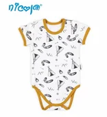Body dla niemowląt - Nicola, Body chłopięce z krótkim rękawem, 167097, rozmiar 68 - miniaturka - grafika 1