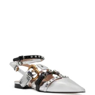 Sandały damskie - Pinko Sandały | z dodatkiem skóry - miniaturka - grafika 1