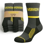 Skarpetki męskie - SKARPETY ROBOCZE 3x PARY WYSOKIE 39-42 - miniaturka - grafika 1