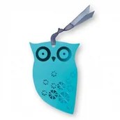 Magnesy - Zakładki do Książek, Sowy - Sowa Turkusowa - miniaturka - grafika 1