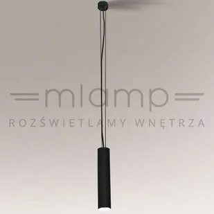 Shilo lampa wisząca Noda GU10 czarna 5542 - Lampy sufitowe - miniaturka - grafika 1