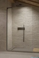 Kabiny prysznicowe - Radaway Modo SL Black II kabina Walk-in 70x200 lewa czarny mat/szkło przejrzyste 10319074-54-01L - miniaturka - grafika 1