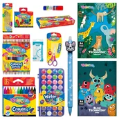 Szkolne artykuły papiernicze - Colorino Wyprawka Szkolna Premium Zestaw Teczka Z Wyposażeniem - miniaturka - grafika 1