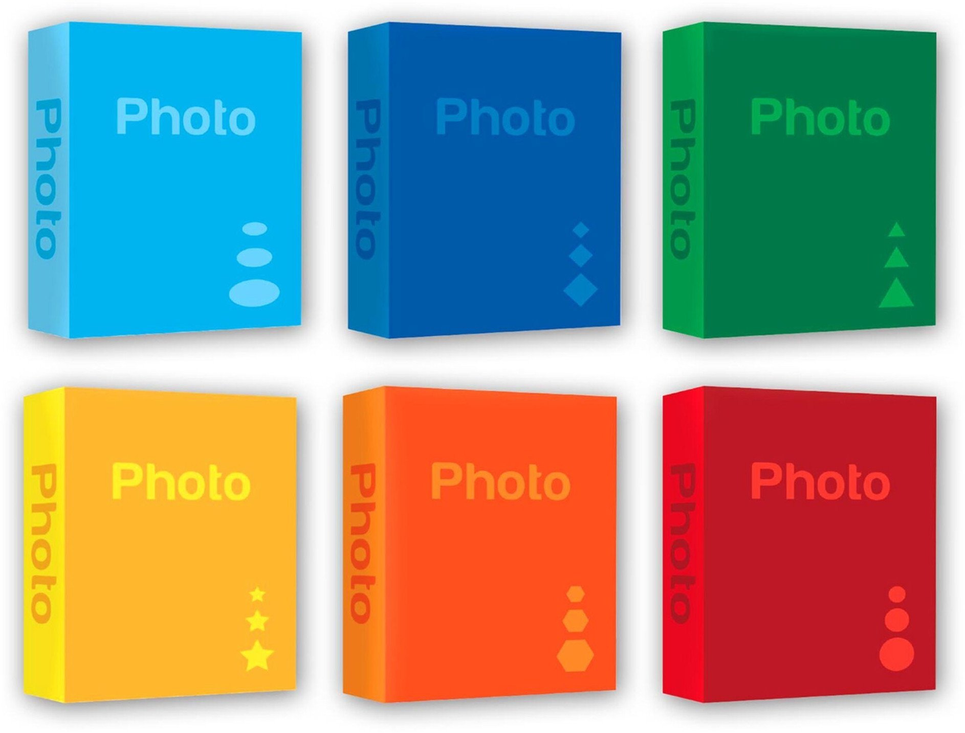 ZEP ZEP Photo Basic Memo 11x16 300 photos color assort. BS46310