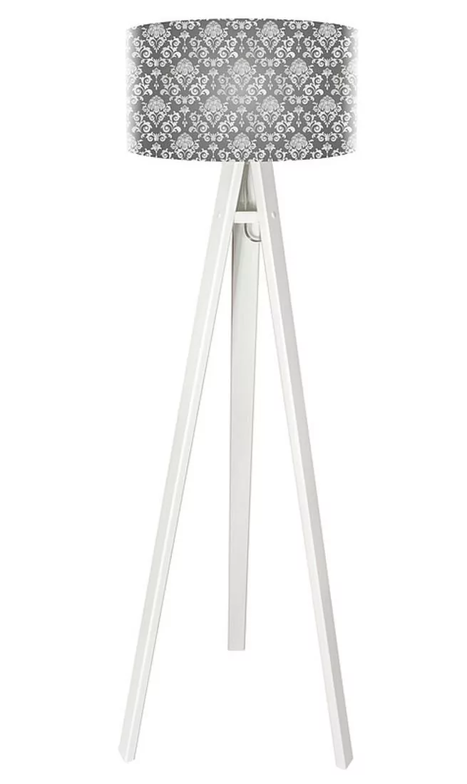 Macodesign Lampa podłogowa Anielski deseń tripod-foto-188p-w, 60 W