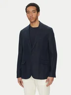 Marynarki męskie - Michael Kors Marynarka CS5100TBEY Granatowy Slim Fit - miniaturka - grafika 1