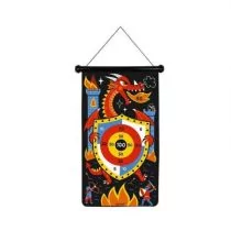 Janod Magnetyczna gra w rzutki Smoki, solution-bc-7032-0 - Układanki dla dzieci - miniaturka - grafika 1