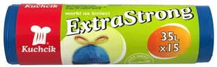 Kuchcik Worki Na Śmieci Ldpe 35L 15 szt - Worki na śmieci - miniaturka - grafika 1