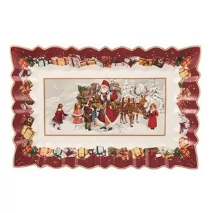 Świąteczny talerz na ciasto Toy's Fantasy 35x23cm Villeroy&Boch - Woda - miniaturka - grafika 1