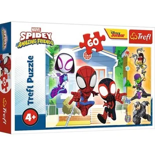 Trefl Puzzle 60 W świecie Spidey'a - Puzzle - miniaturka - grafika 1