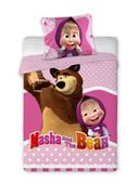 Pościel dla dzieci - Pościel dziecięca 100x135 Masza Masha i niedźwiedź - miniaturka - grafika 1