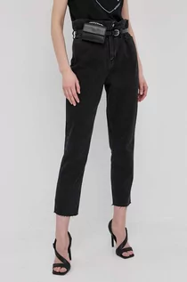 Spodnie damskie - Liu Jo jeansy damskie high waist - grafika 1