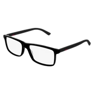 Okulary korekcyjne, oprawki, szkła - Okulary przeciwsłoneczne Gucci GG0424O 001 - miniaturka - grafika 1