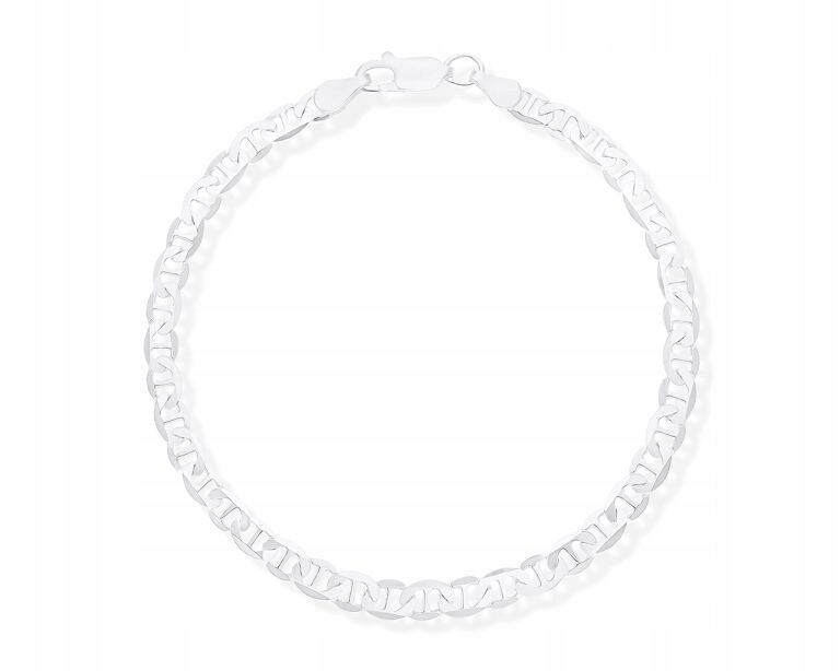 Bransoletka Srebrna Splot Gucci Męska pr.925 dł. 19 cm