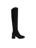 Kozaki damskie - JENNY Kozaki CEO-HY2403-1 Czarny - miniaturka - grafika 1