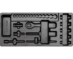 Yato WKŁAD DO SZUFLADY NA ZESTAW NARZĘDZI 1/4 PUSTY DLAYT-5541 YT-55411 - Szafy i regały magazynowe - miniaturka - grafika 1
