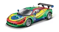 Samochody i pojazdy dla dzieci - Ferrari 458 Italia GT3 2015 green 1:43 BBURAGO - miniaturka - grafika 1