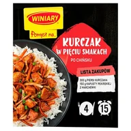Majonezy i dressingi - Winiary Pomysł na... Kurczak w pięciu smakach po chińsku 37 g - miniaturka - grafika 1