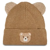 Czapki dla dzieci - Czapka Jamiks Missi JZG041 Brązowy - miniaturka - grafika 1