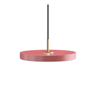 Lampy sufitowe - Różowa lampa wisząca LED z metalowym kloszem ø 31 cm Asteria Mini – UMAGE - miniaturka - grafika 1