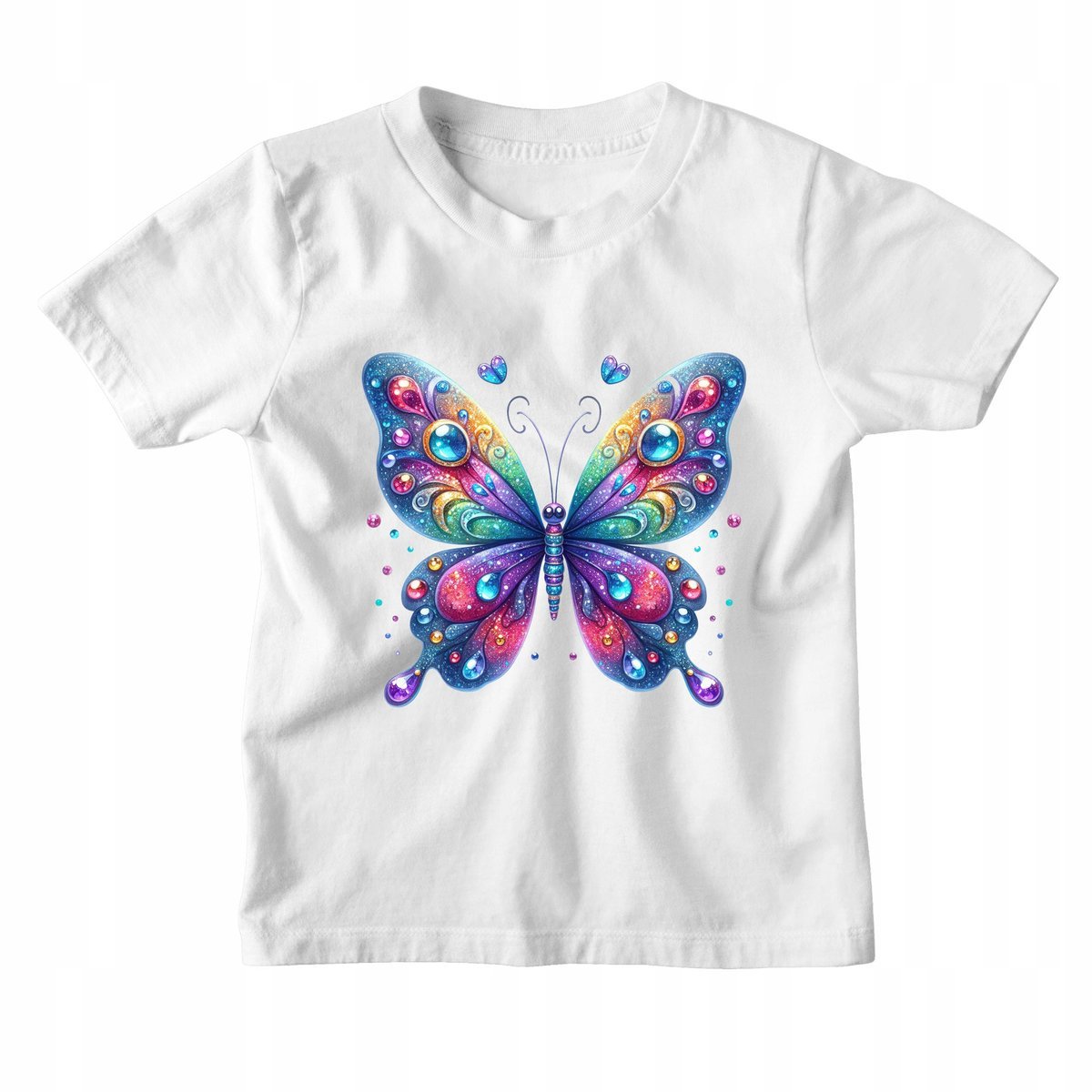 KOSZULKA DZIECIĘCA Z MOTYLKIEM MOTYL MOTYLEK T-SHIRT DZIECIĘCY