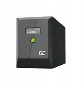 Zasilacze awaryjne UPS - Green Cell Zasilacz awaryjny UPS 1500VA 1050W PowerProof z LCD - miniaturka - grafika 1