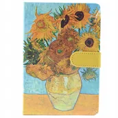 Szkolne artykuły papiernicze - NOTES VAN GOGH ARTYSTYCZNY ZESZYT NOTATNIK GRUBA OKŁADKA RÓŻNE WZORY - miniaturka - grafika 1
