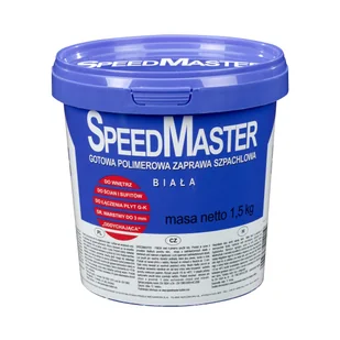 Gotowa masa szpachlowa polimerowa 1,5 kg Speedmaster - Gipsy i gładzie gipsowe - miniaturka - grafika 1