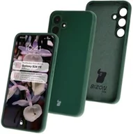 Etui i futerały do telefonów - Bizon Silikonowe etui Soft Case do Galaxy S24 FE, ciemnozielone - miniaturka - grafika 1