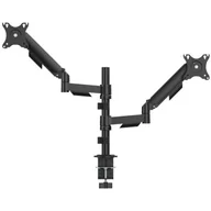 Uchwyty do monitorów - Uchwyt do monitora GEMBIRD MA-DA2P-02 17-32 cali Czarny - miniaturka - grafika 1