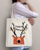 Torby i wózki na zakupy - świąteczna torba eko - miniaturka - grafika 1