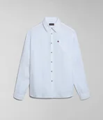 Koszule męskie - camicie uomo napapijri g-linen ls np0a4hq2 002 - Napapijri - miniaturka - grafika 1