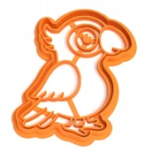 Formy do ciast - Foremka ciasteczek Papuga Ptak Zwierzęta Wykrawacz - miniaturka - grafika 1