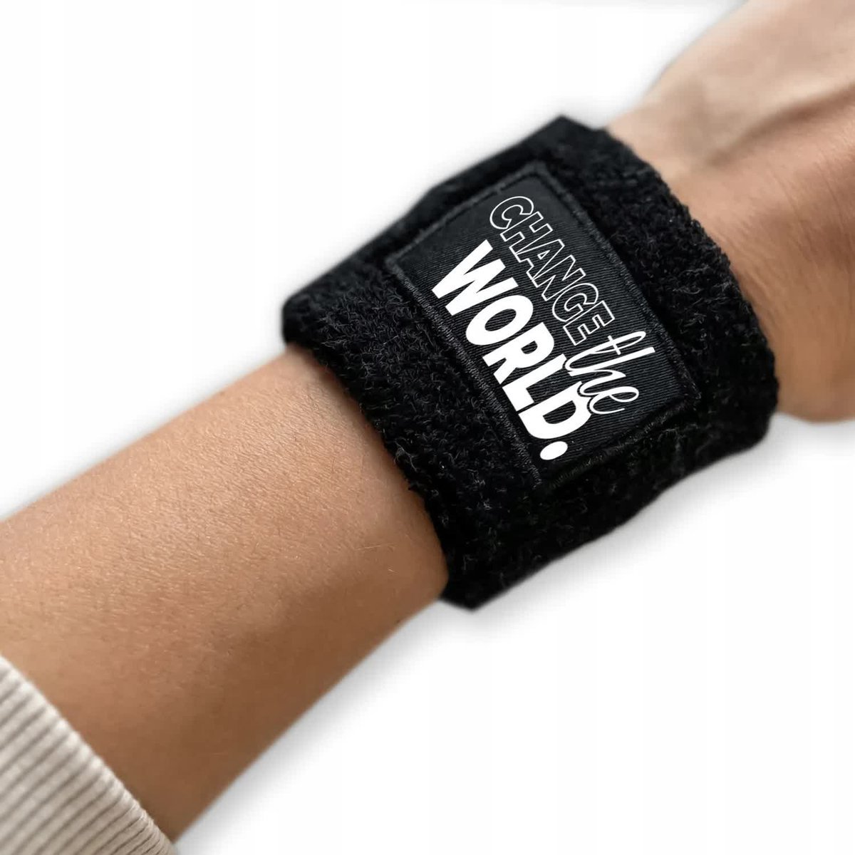 Frotka OPASKA Sportowa na rękę Motywacyjne WZORY