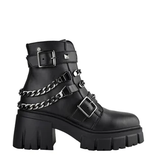 Botki Altercore VIRGO Black Vegan - Botki damskie - miniaturka - grafika 1