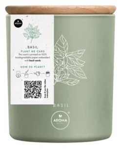 MTM, Aroma Garden Naturalna świeca zapachowa Herbs Basil, 150 g - Świece MTM, Aroma Garden Naturalna świeca zapachowa Herbs Basil, 150 g - Świece - miniaturka - grafika 1