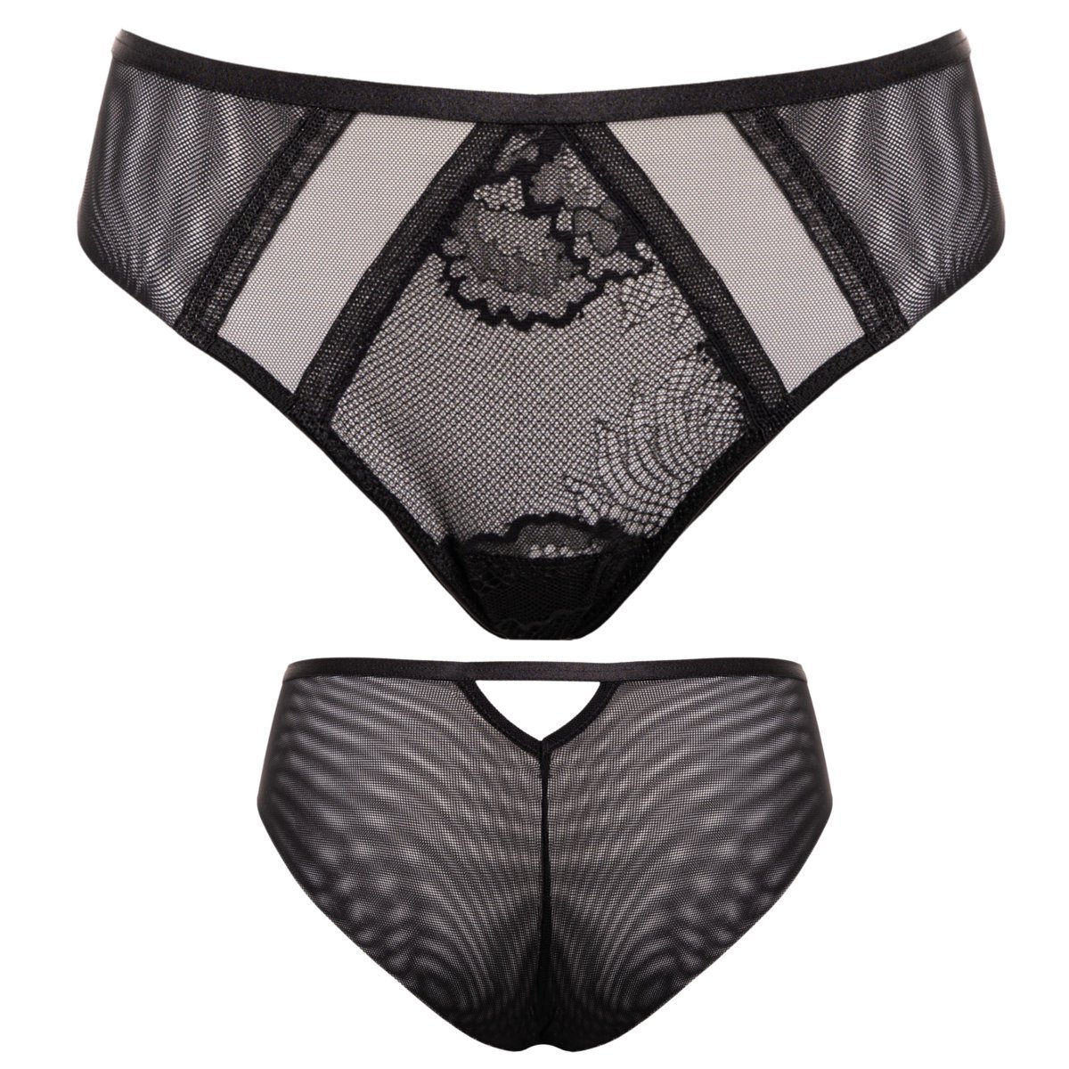 Majtki Alles ETHER figi brazylijskie czarne rozmiar 40