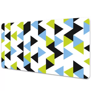 Podkład ochronny na biurko Latające trójkąty 120x60 cm - Podkładki na biurko - miniaturka - grafika 1