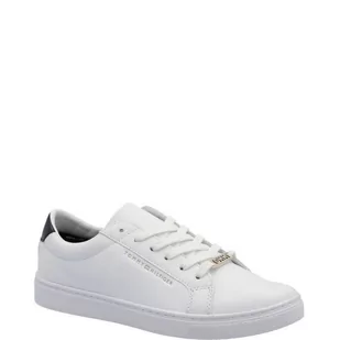 Tommy Hilfiger Skórzane trampki Essential - Trampki damskie - miniaturka - grafika 1