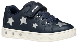 Geox J Skylin Girl B Sneakersy dziewczęce, Wielobarwna, 26 EU - Buty dla dziewczynek - miniaturka - grafika 1
