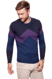 Wrangler, Sweter męski, W Crew Knit Navy W8640P335, rozmiar XXL - Swetry męskie - miniaturka - grafika 1