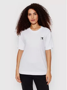 Koszulki i topy damskie - Diadora T-Shirt Blaze 102.178189 Biały Regular Fit - grafika 1