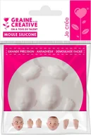 Akcesoria rzeźbiarskie - Foremka silikonowa, dziecko, 7 cm - miniaturka - grafika 1