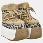 Śniegowce damskie - ŚNIEGOWCE DAMSKIE NA PLATFORMIE WYSOKIE BUTY ZIMOWE BIG STAR OO274A208 AW24 - miniaturka - grafika 1